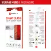Displex Smart Glass (9H) apsauginis stiklas Apple iPhone 16 Pro, su montavimo lipdukais, nedūžtantis