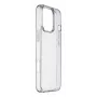 Cellularline Clear Strong - iPhone 16 Pro kietas dėklas su guminiais kraštais