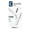 Cellularline Fine Case FINECIPH16T skaidrus dėklas iPhone 16 telefonui