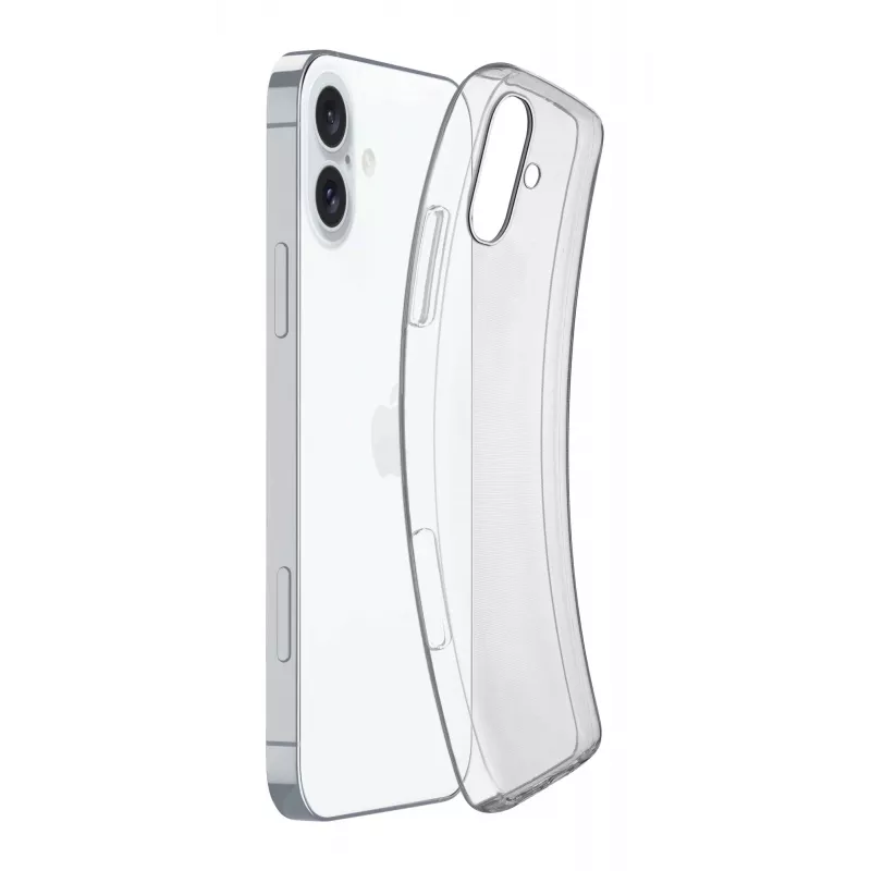 Cellularline Fine Case FINECIPH16T skaidrus dėklas iPhone 16 telefonui