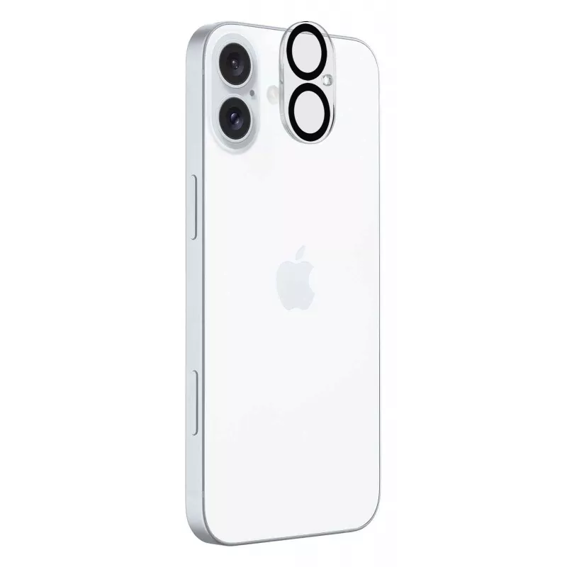 Cellularline kameros lęšio apsauginis stiklas iPhone 16 – skaidrus, atsparus įbrėžimams ir smūgiams