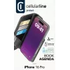 Cellularline Book Agenda iPhone 16 Pro odinis dėklas su magnetiniu užsegimu