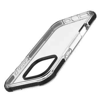 Cellularline Strong Guard dėklas iPhone 16 Pro išmaniajam telefonui, permatomas