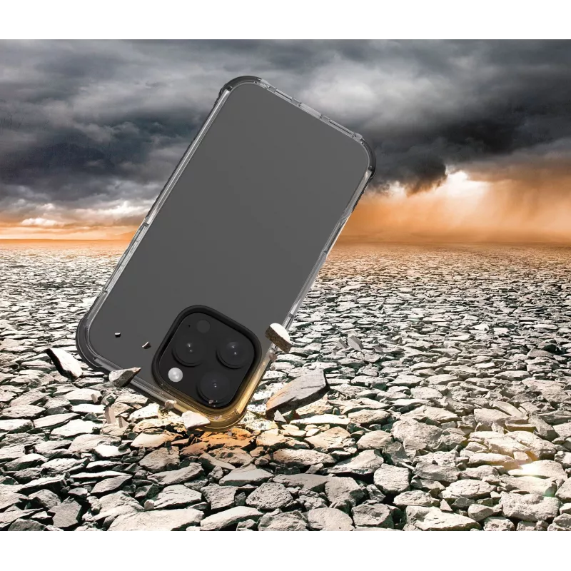 Cellularline Strong Guard dėklas iPhone 16 Pro išmaniajam telefonui, permatomas