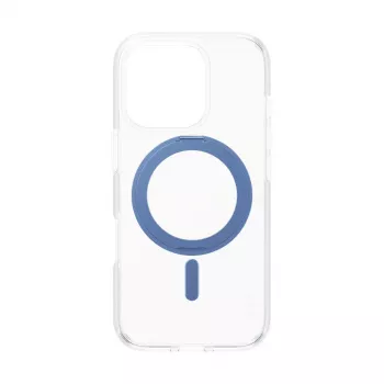 Dėklas PanzerGlass 1317 iPhone 16 Pro mėlynas permatomas 6,3 colio