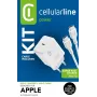 Cellularline USB-C įkroviklio rinkinys 30W su USB-C laidu 1m, skirtas iPhone 15 serijai