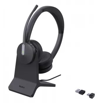 Yealink BH70 Dual su stovu Bluetooth ausinės su mikrafonu USB-C/A