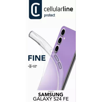 Dėklas Cellularline Samsung Galaxy S24 Fe 17 cm Skaidrus
