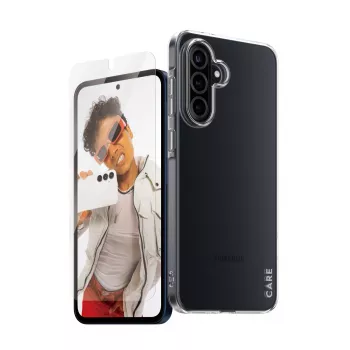 PanzerGlass CARE 2-in-1 rinkinys Samsung Galaxy A35 5G – ekrano apsauga ir dėklas