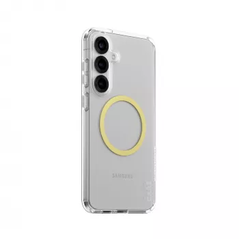 PanzerGlass CARE™ by ® Urban Combat Case Transparent w. Chardonnay Qi Compatible Samsung Galaxy S25+