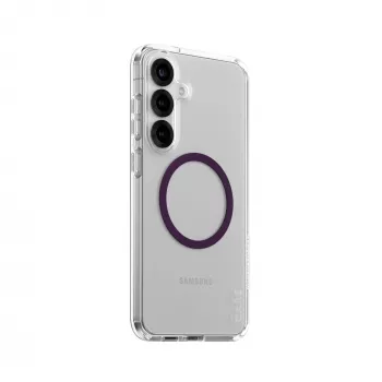 PanzerGlass CARE™ by ® Urban Combat Case Skaidrus su Slyvų Purpurine Spalva Qi Suderinamas Samsung Galaxy S25+