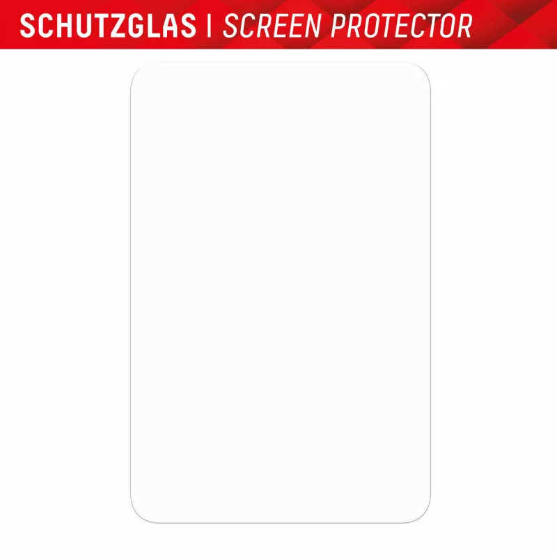 Displex Screen Protector (9H), Apple iPad mini 8,3'' (6. Gen./7. Gen. 2024), Eco montavimo rėmelis, atsparus įbrėžimams