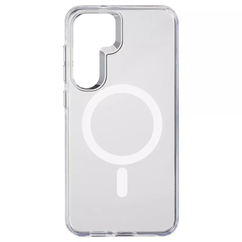 Cellularline Gloss Mag - Magnetinis dėklas Samsung Galaxy S25, skirtas įkrovimui ir tvirtinimui prie MagSafe įkroviklio