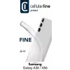 Dėklas Cellularline FINECGALA36T Samsung Galaxy A36/A56 permatomas