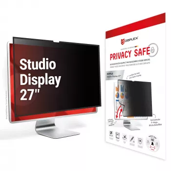 Displex PRIVACY SAFE nuimamas dvipusis privatumo filtras, skirtas Studio Display 27 colių