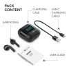 Ausinės Music Sound SPARK TWS su LED ekranu