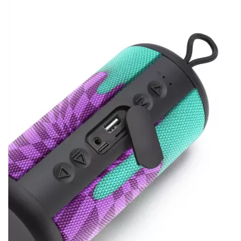 Nešiojamas garsiakalbis Mono Portable Speaker Music Sound Vertical Speaker Violet