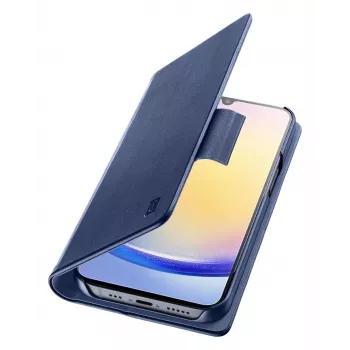 Cellularline Book Case BOOK3GALA26B telefono dėklas Samsung A26 5G, mėlynos spalvos
