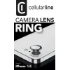 Cellularline CAMERARINGIPHSE4 apsauginis žiedas telefono kameros objektyvui iPhone 16e, skaidrus