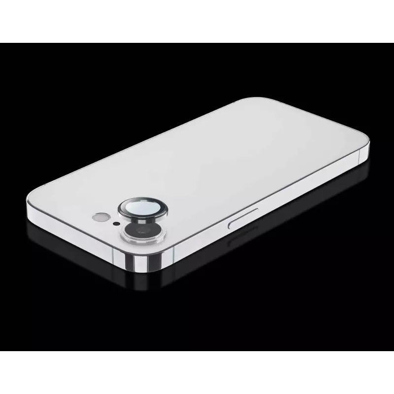 Cellularline CAMERARINGIPHSE4 apsauginis žiedas telefono kameros objektyvui iPhone 16e, skaidrus