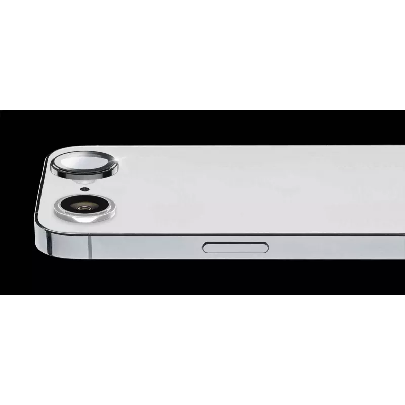 Cellularline CAMERARINGIPHSE4 apsauginis žiedas telefono kameros objektyvui iPhone 16e, skaidrus