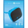 Belaidis garsiakalbis Music Sound 3 W mėlynas, kompaktiškas, Bluetooth
