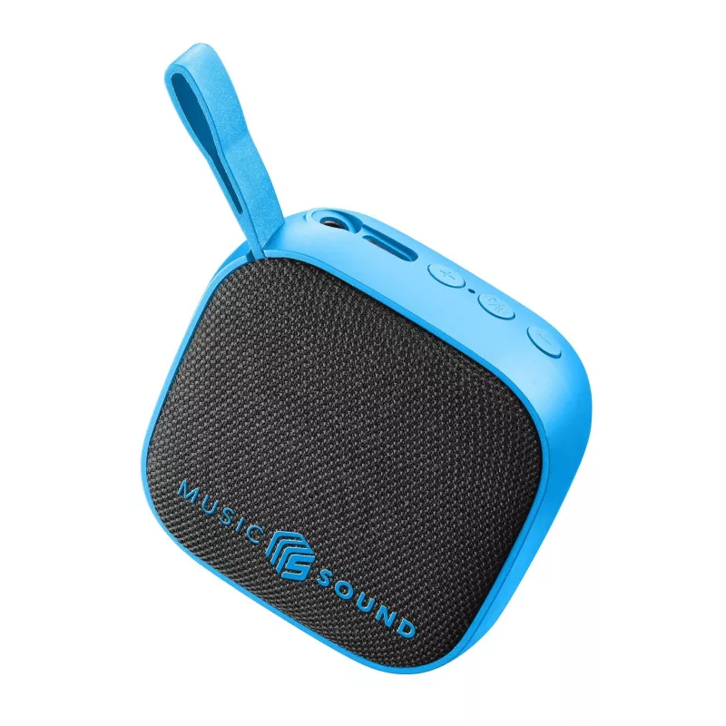 Belaidis garsiakalbis Music Sound 3 W mėlynas, kompaktiškas, Bluetooth