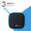 Belaidis garsiakalbis Music Sound 3 W mėlynas, kompaktiškas, Bluetooth