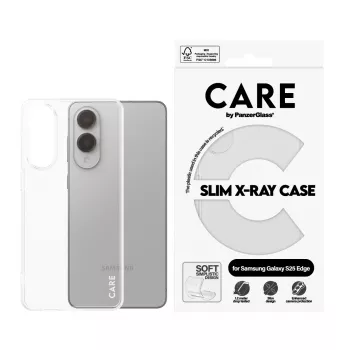 PanzerGlass CARE X-Ray Soft permatomas apsauginis dėklas Samsung Galaxy S25 Edge