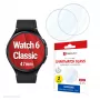 Displex 9H stiklas Galaxy Watch 6 Classic (47mm), 2 vnt., itin plonas, be rėmelio, apsauga nuo pirštų atspaudų, pagaminta Vokietijoje