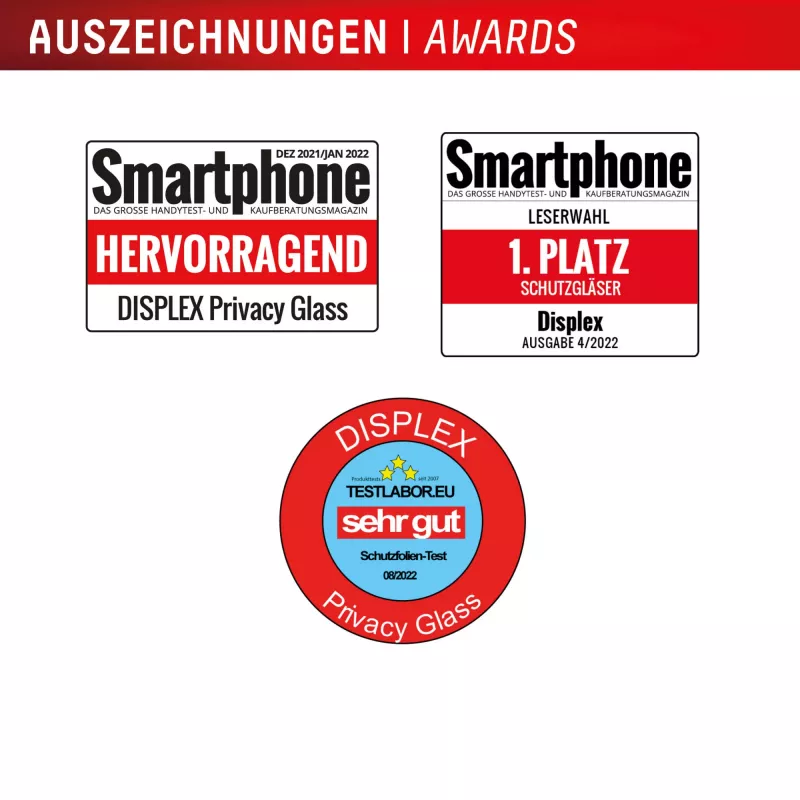 Displex privatumo apsauginis stiklas (10H) Samsung Galaxy S25 FE/S24 FE, su Eco montavimo rėmeliu