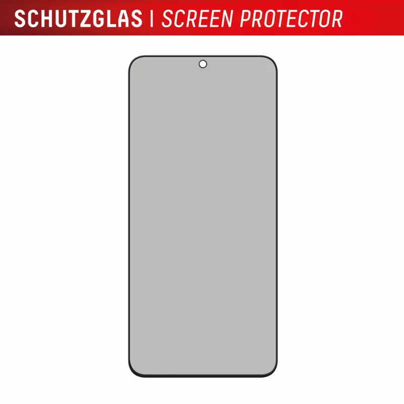 Displex privatumo apsauginis stiklas (10H) Samsung Galaxy S25 FE/S24 FE, su Eco montavimo rėmeliu