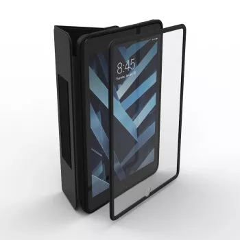 Folio dėklas ZAGG Rugged Messenger Apple iPad 10.2 25,9 cm anglies spalvos