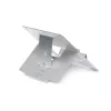 R-Go Tools nešiojamojo kompiuterio stovas R-Go Riser Flexible, reguliuojamas, sulankstomas, ergonomiškas, Hylite aliuminis, sidabrinis