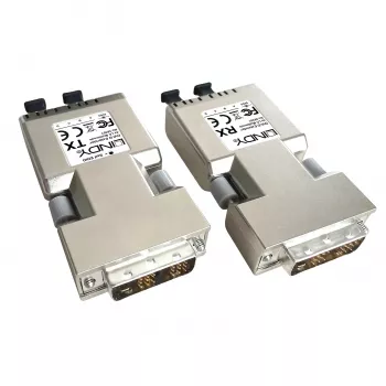 Lindy 500 m šviesolaidinis DVI-D Single Link prailgintuvas