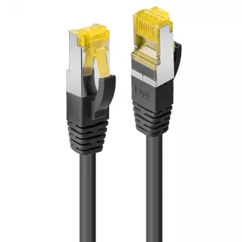 Lindy 47305 tinklo kabelis, juodas, 0,3 m, Cat7, S/FTP (S-STP)