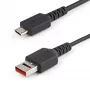 StarTech.com 1 m Secure Charging Cable – USB-A į Micro USB duomenų blokatorius – tik įkrovimo laidas telefonui/planšetei