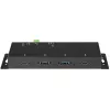 StarTech.com 4 prievadų USB-C šakotuvas 10Gbps – Metalinis pramoninis USB-C šakotuvas – 2x USB-C ir 2x USB-A – ESD apsauga – USB-C arba USB-A pagrindinis – Savaiminio maitinimo montuojamas USB 3.2 Gen 2 Type-C šakotuvas