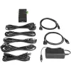 StarTech.com 4 prievadų USB-C šakotuvas 10Gbps – Metalinis pramoninis USB-C šakotuvas – 2x USB-C ir 2x USB-A – ESD apsauga – USB-C arba USB-A pagrindinis – Savaiminio maitinimo montuojamas USB 3.2 Gen 2 Type-C šakotuvas