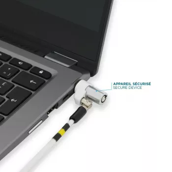 Mobilis 001325 T Lock plonas sukamas saugos spynos raktas baltas