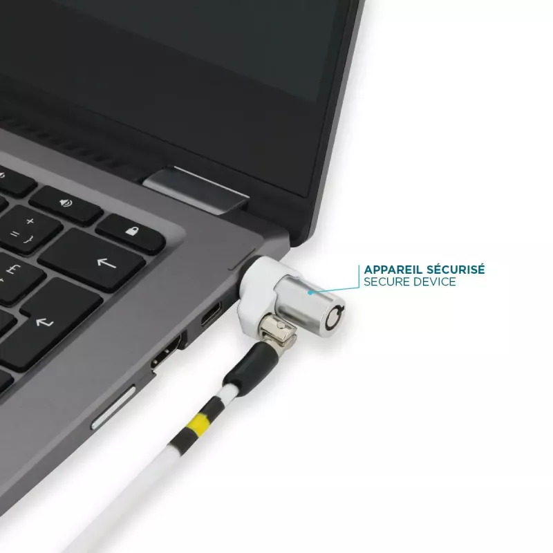 Mobilis 001325 T Lock plonas sukamas saugos spynos raktas baltas
