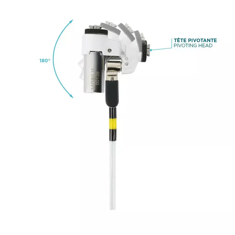 Mobilis 001325 T Lock plonas sukamas saugos spynos raktas baltas