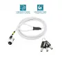 Mobilis 001325 T Lock plonas sukamas saugos spynos raktas baltas