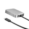 j5create JCD391 4K60 Elite USB-C® PD kelių prievadų adapteris, sidabrinis