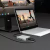 j5create JCD391 4K60 Elite USB-C® PD kelių prievadų adapteris, sidabrinis