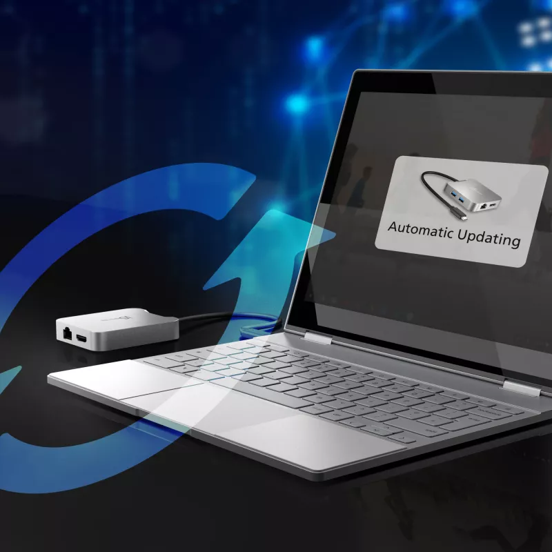 j5create JCD391 4K60 Elite USB-C® PD kelių prievadų adapteris, sidabrinis