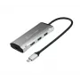j5create JCD392 4K60 Elite USB-C 10Gbps kelioninis dokas, erdvės pilka