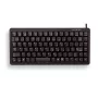 Kompaktiška klaviatūra Cherry G84-4100LCAGB-2 QWERTY 83 klavišai Combi USB/PS/2 Juoda 1,75 m laidas
