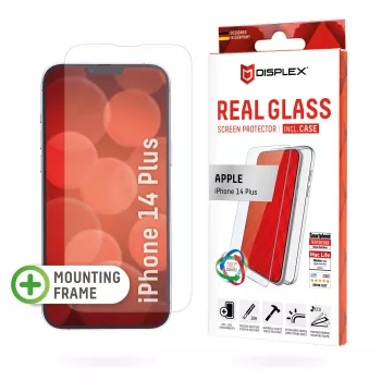 Displex Screen Protector Case Apple iPhone 14 Plus Grūdintas Stiklas