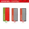 Displex Full Cover ekrano apsauginis stiklas (10H) Google Pixel 7 Pro, su Eco montavimo rėmeliu, viso ekrano danga
